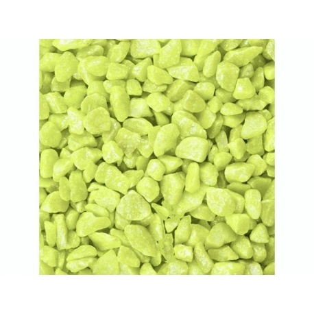 Pierres déco 9-13mm 500g vert pomme