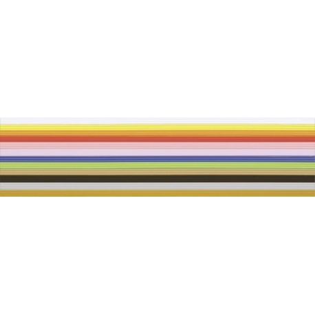 Set bandes cire coul. base1mm36pc