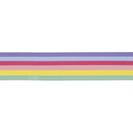 Set bandes cire pastel1mm30pc