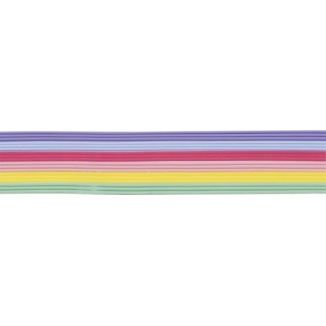 Set bandes cire pastel2mm18pc