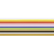 Set bandes cire coul. base2mm24pc