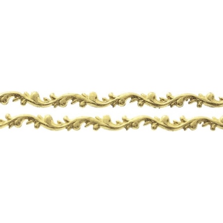 Guirlande cire 0,6x19cm or 2pc