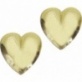 Coeur cire 21x23mm or 2pc