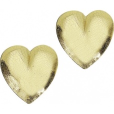 Coeur cire 21x23mm or 2pc