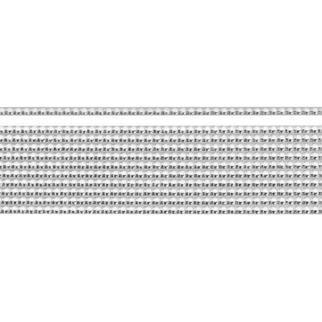 Bande cire perles3mm20cm arg8pc