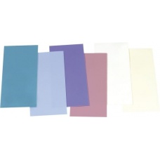 Plaque cire n17,5x8cm pastel 6pc