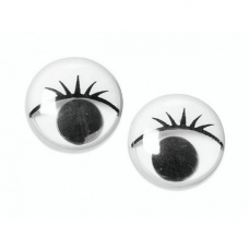 Yeux mobiles rond 18mm 10pc