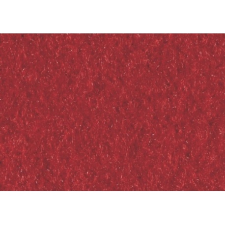 Feutrine polyest.3mm30x45cm rouge f
