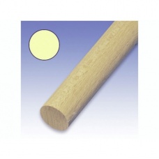 Barre bois ronde 4mm jaune