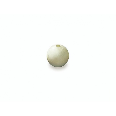 Boule bois brut 25mm nat.250pc