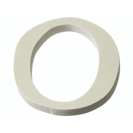Lettre bois O 8cm