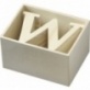Lettre bois W 8cm