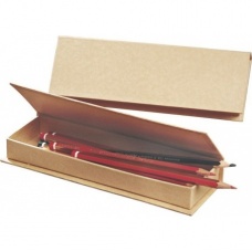 Boîte à crayons20x7x2,5cm cartonFSC