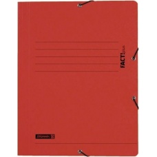 Chemise 3-rabats élas FACT!plus rou