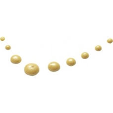 Stylo à perles 30ml WACO jaune