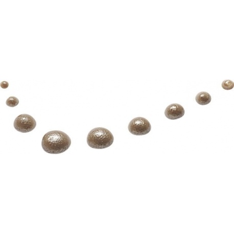 Stylo à perles 30ml WACO brun past.
