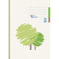 Carnet dos toilé A4 K+E recyclé 5x5