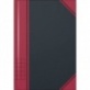 Carnet rouge et noir A7 5x5 192p