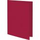 Carte double A5 rouge