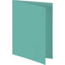Carte double A6 turquoise