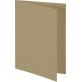 Carte double A6 nature recyclage