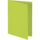 Carte double B6 vert pomme