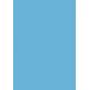 Carton A4 bleu azur