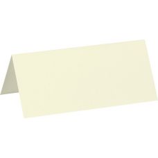 Carton table 10x9cm ivoire