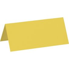 Carton table 10x9cm jaune