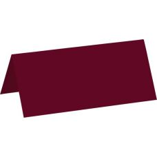 Carton table 10x9cm rouge foncé