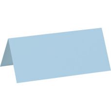 Carton table 10x9cm bleu clair