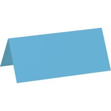 Carton table 10x9cm bleu azur