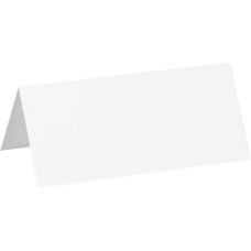 Carton table 10x9cm blanc