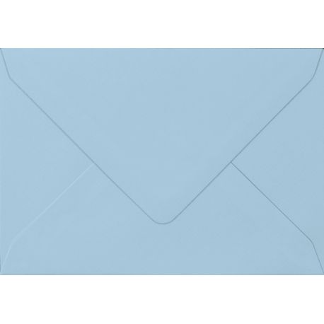Enveloppe C6 (114x162) bleu clair Enveloppes couleur