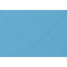 Enveloppe A6 bleu azur
