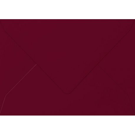 Enveloppe A5 rouge foncé