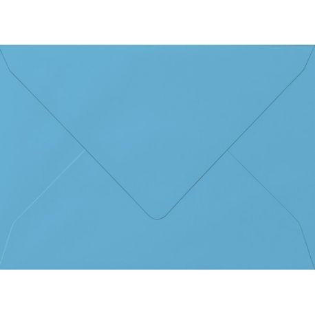 Enveloppe A5 bleu azur