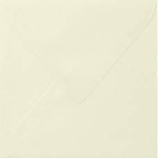 Enveloppe carr. ivoire