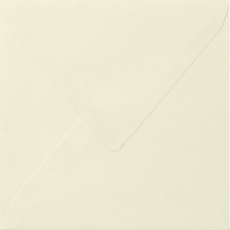 Enveloppe carr. ivoire