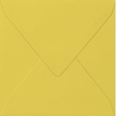 Enveloppe carr. jaune