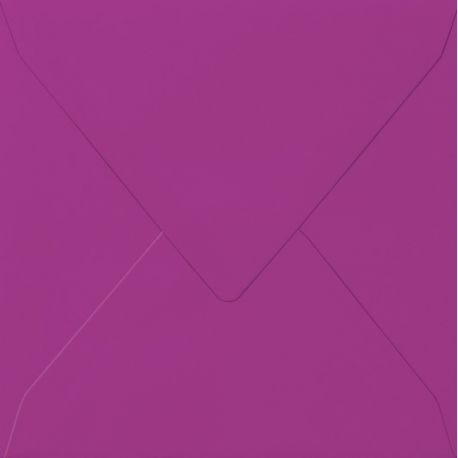 Enveloppe carr. rose vif