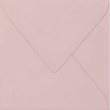 Enveloppe carr. rose