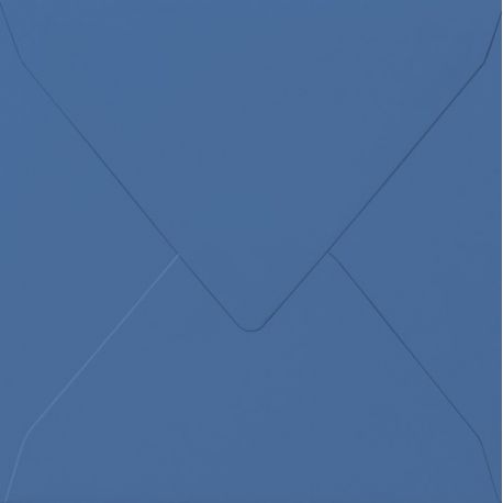 Enveloppe carr. aqua