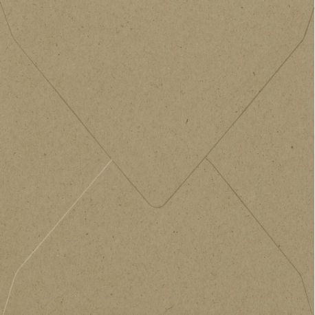 Enveloppe carr. nature recyclage