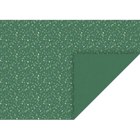 Carton 50x70cm 300g Rameaux vert