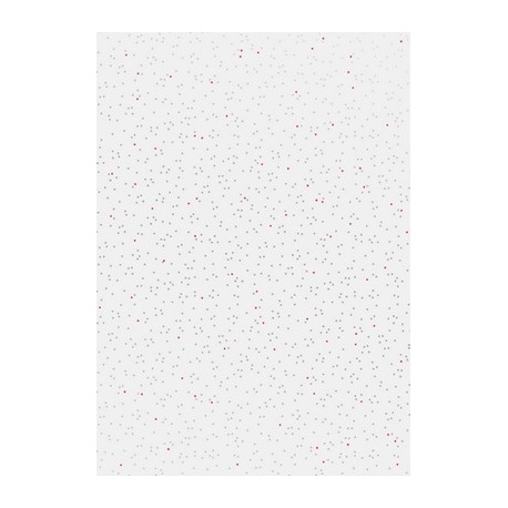 Papier transparent A4 Pois fluo