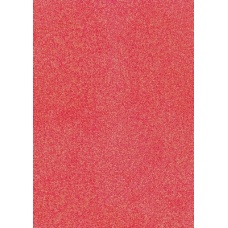 Carton pailleté A4 200g rouge fluo