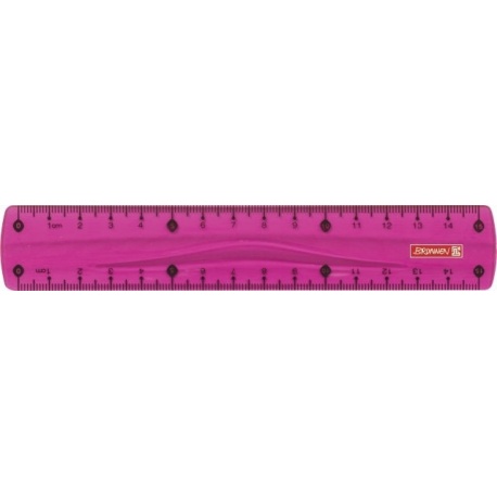 Règle 15cm ColourCode pink