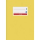 Protège-cahier A4 papier jaune or