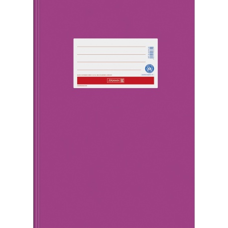 Protège-cahier A4 papier rose vif